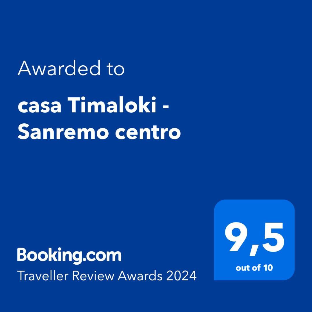 Apartament Casa Timaloki - Sanremo Centro Zewnętrze zdjęcie
